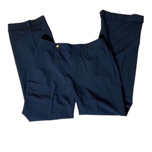 Ralph Lauren black wool blend trousers